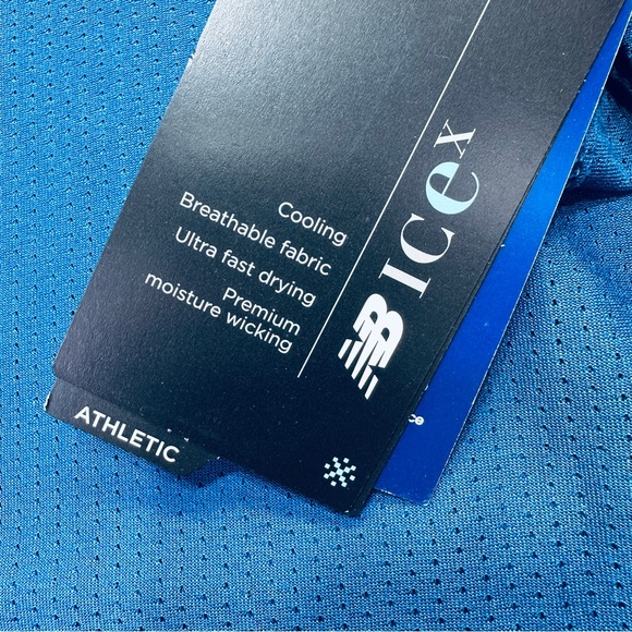 New Balance NYC Marathon Printed Impact Run Fashion Tank Top Rogue Wave - Picture 6 of 12